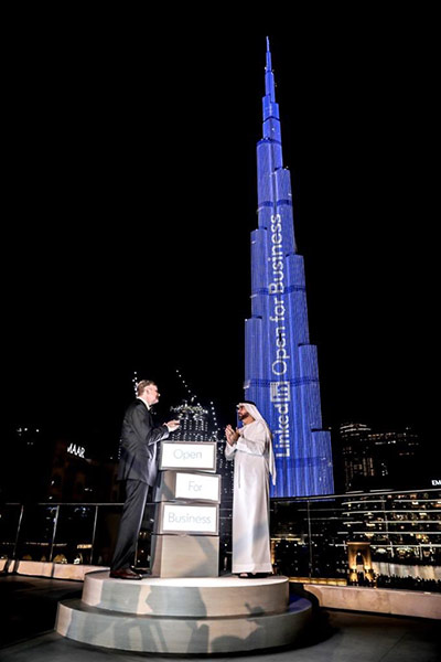 للمرة الأولى عالمياً "لينكد إن" تطلق خاصية جديدة من دبي